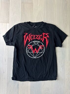 metal weezer shirt
